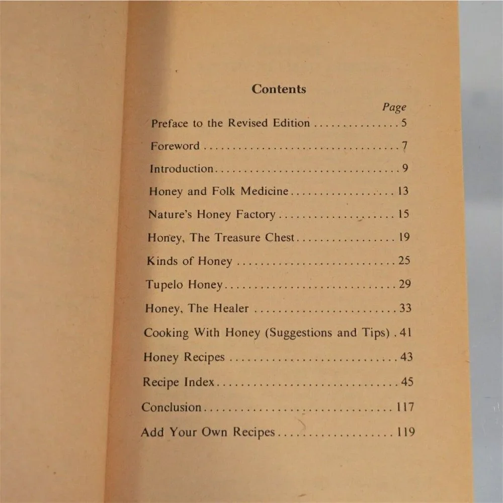 Honey I Love You Delicious Honey Recipes By Rev. Maurice H Ness 1983 Paperback